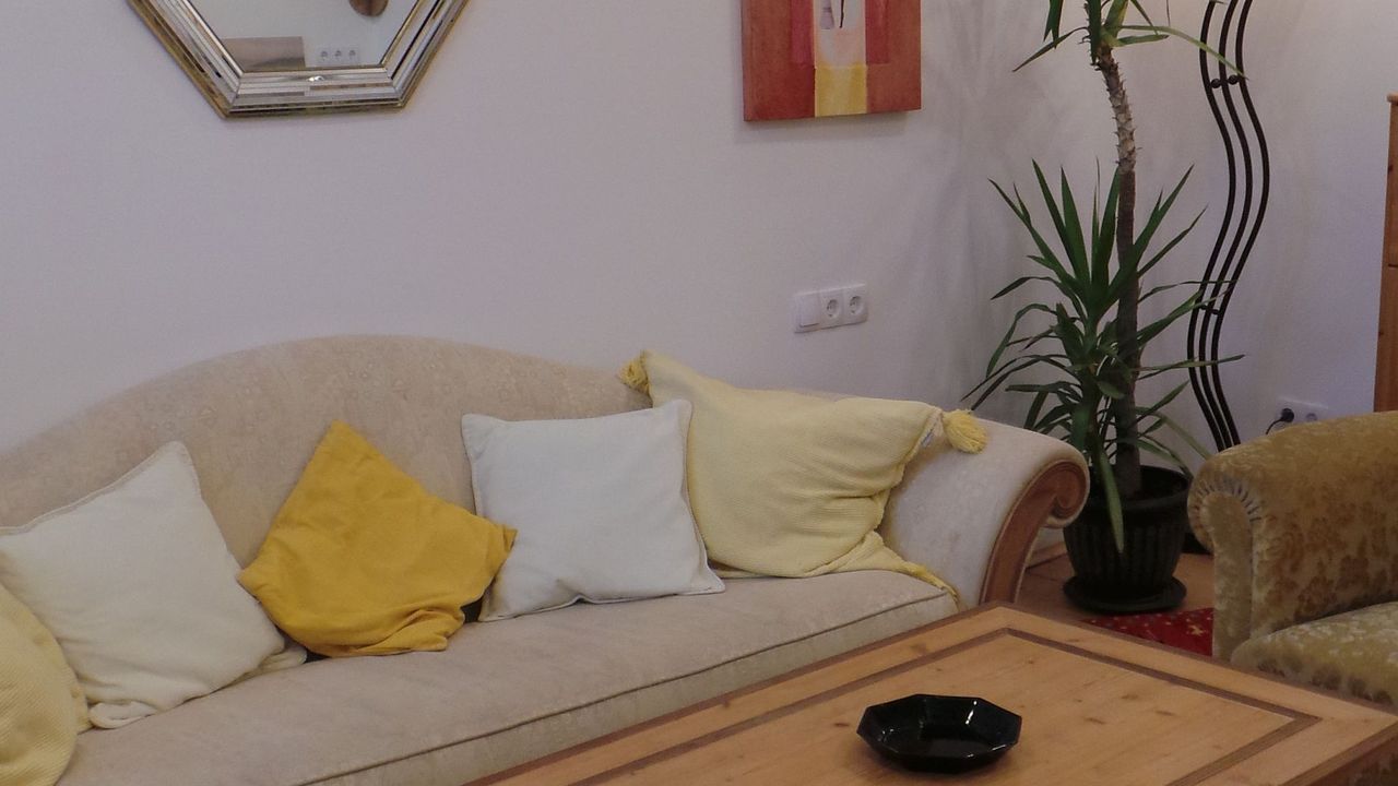 Wohnzimmer mit Ausziehsofa Wohnzimmer mit Ausziehsofa